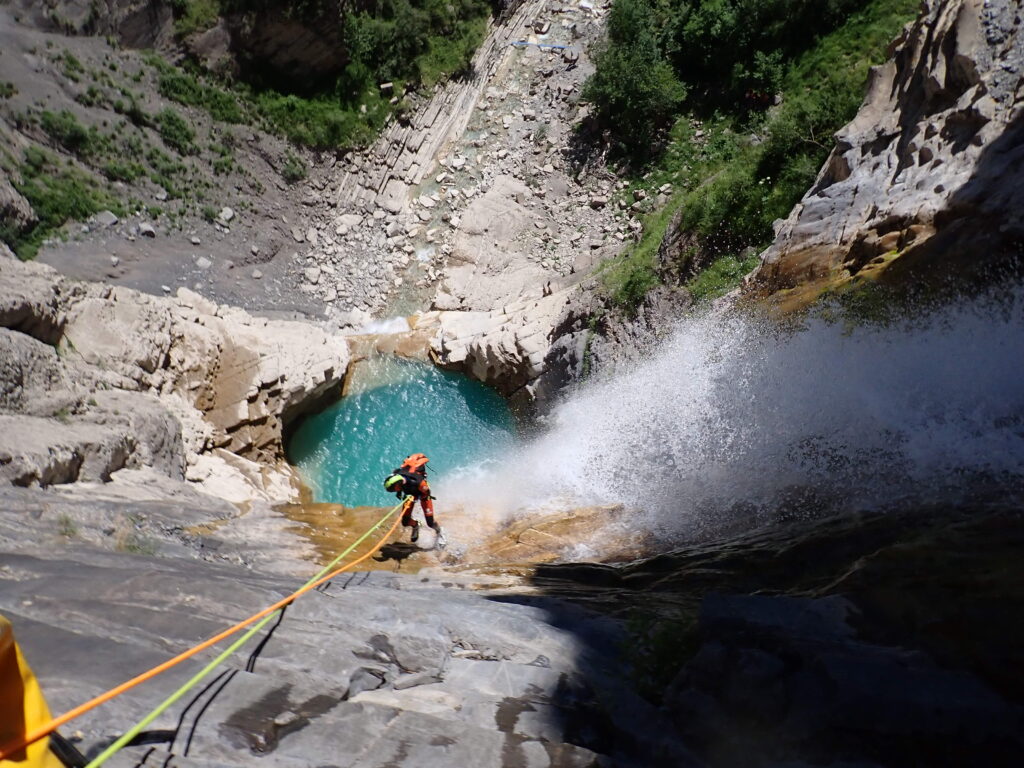 Barranquismo en Aínsa